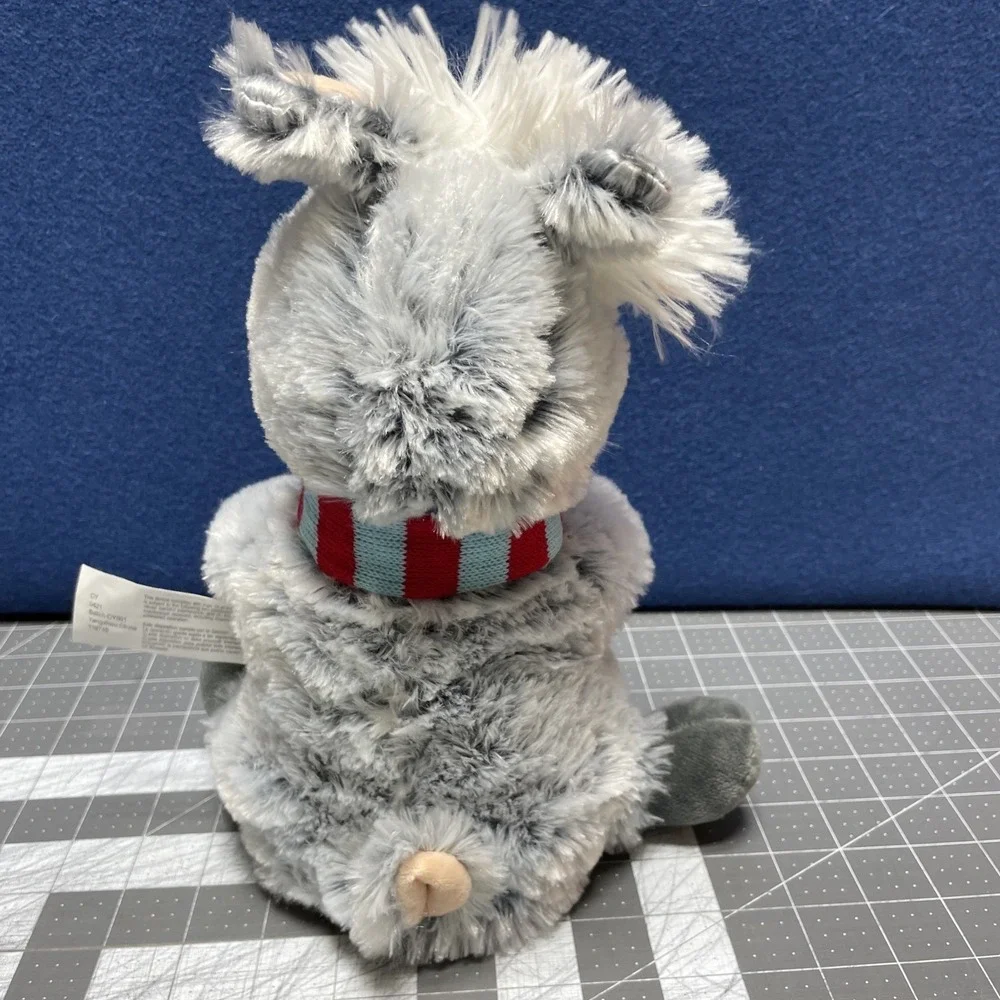 Gemmy Animated Singing Hair‎ Styling Gray Llama Tested Works